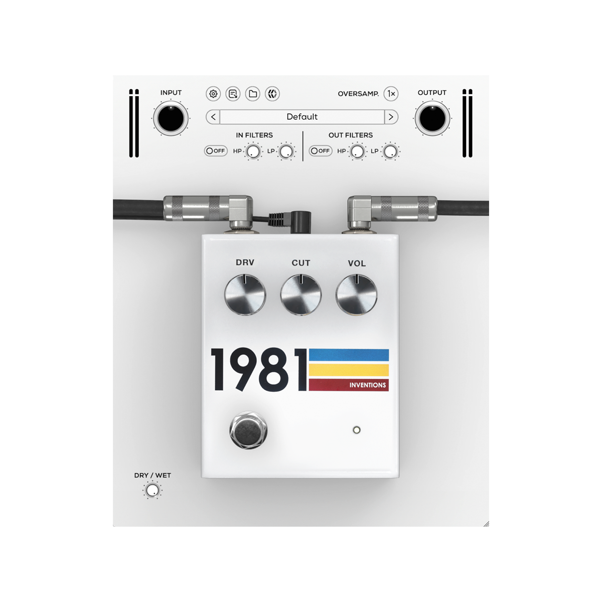 ギター 1981 INVENTIONS DRV WHITE FACE 008810 MixWave: 1981 DRV
