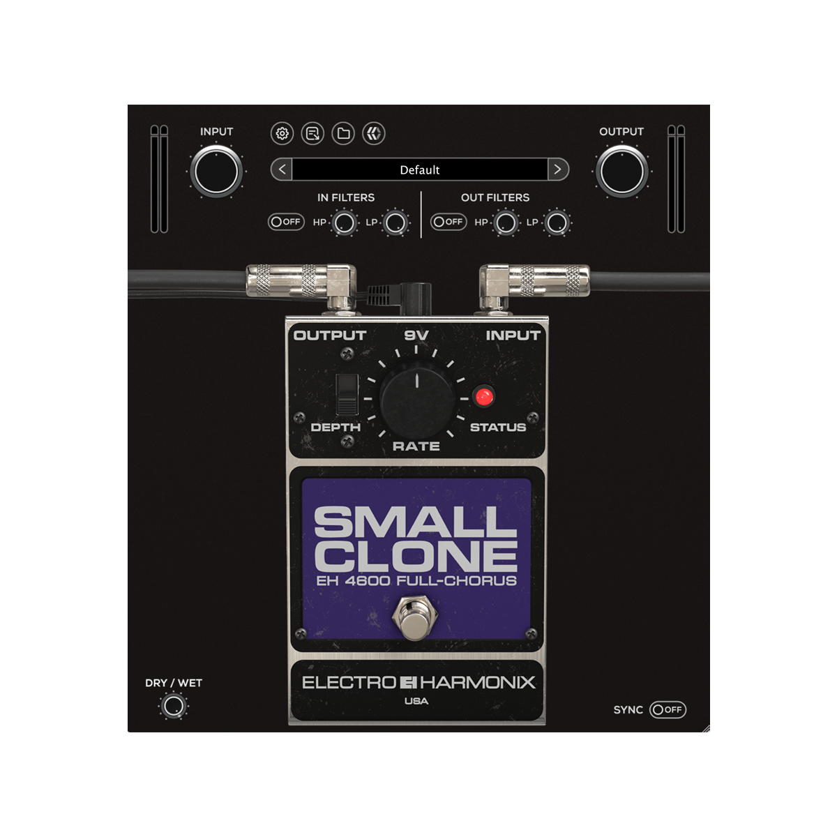 ELECTRO-HARMONIX SMALL CLONE コーラス Electro-Harmonix Pedal clone chorus pequeno : Amazon.com.br