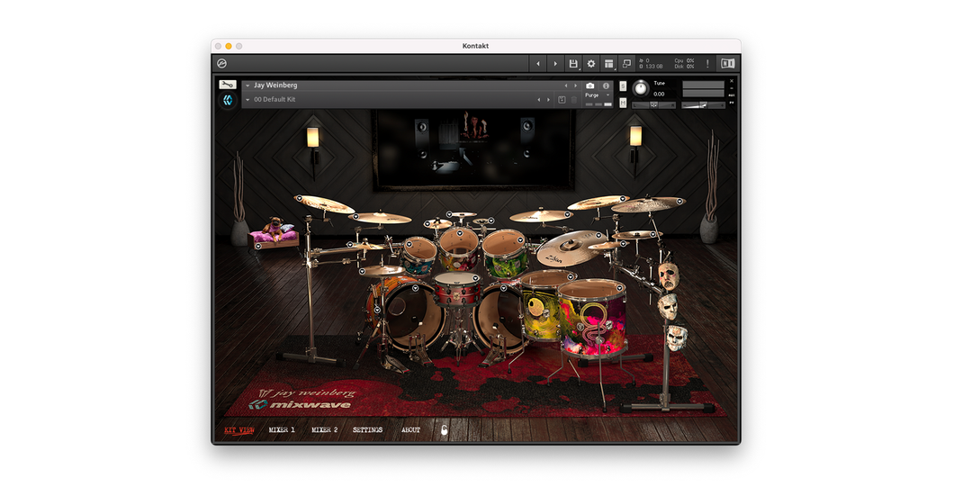 MixWave: Jay Weinberg Kontakt Instrument