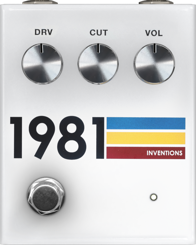 Mixwave releases 1981 DRV -  The Iconic Drive And Preamp Pedal