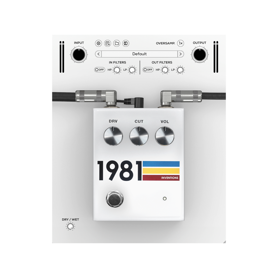 1981 Inventions DRV 歪みエフェクター MixWave: 1981 DRV