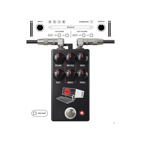 新古　JHS PEDALS HARD DRIVE JHS Hard Drive Distortion Pedal - Tan Reviews | Sweetwater