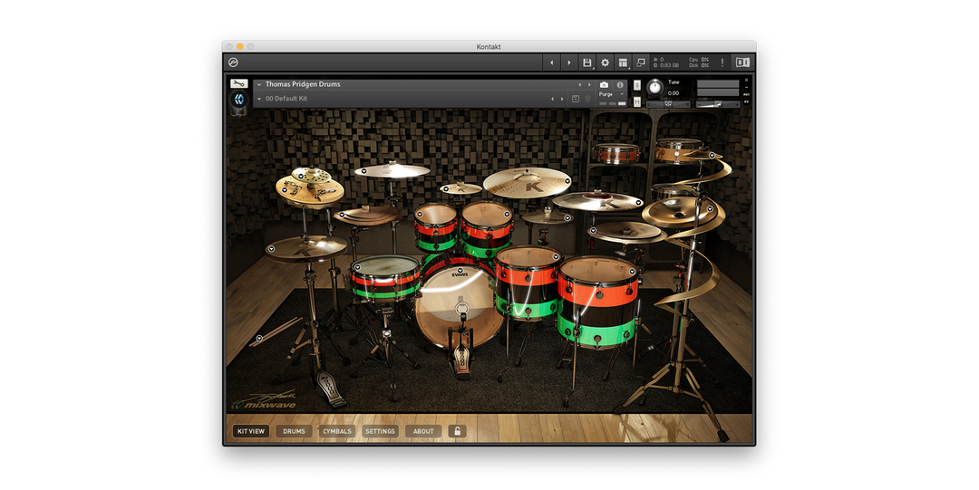 Mixwave – Thomas Pridgen Drum 16 tp included nki